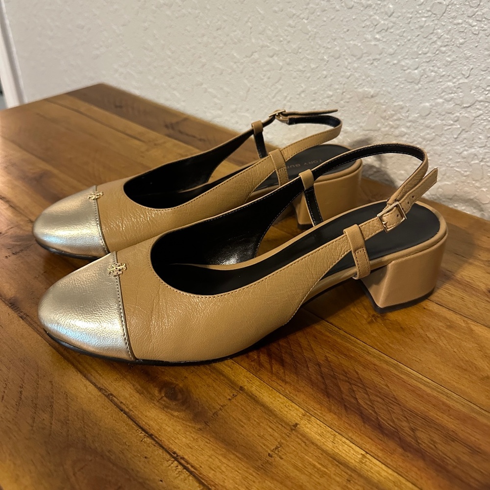 Tory Burch Cap Toe Heels